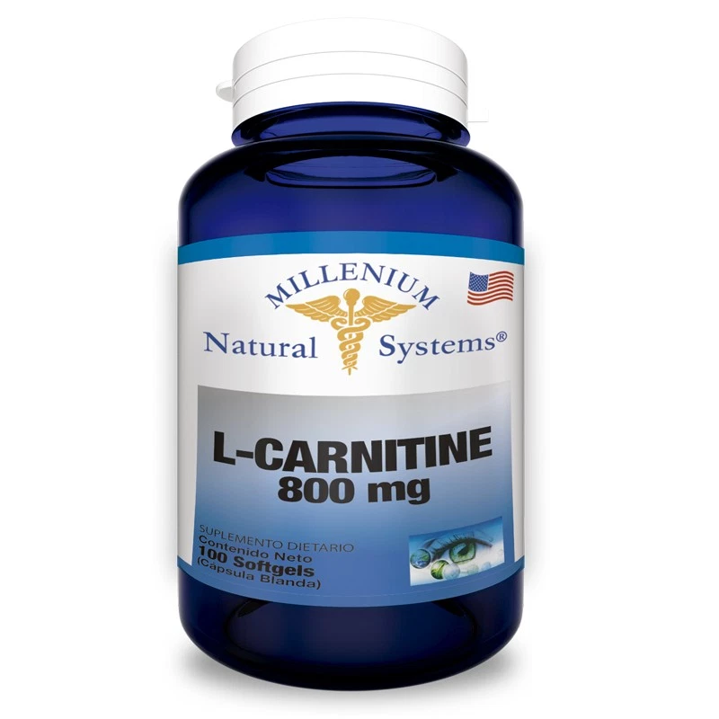 L-Carnitine 800 mg x 100 Softgels - Natural Systems
